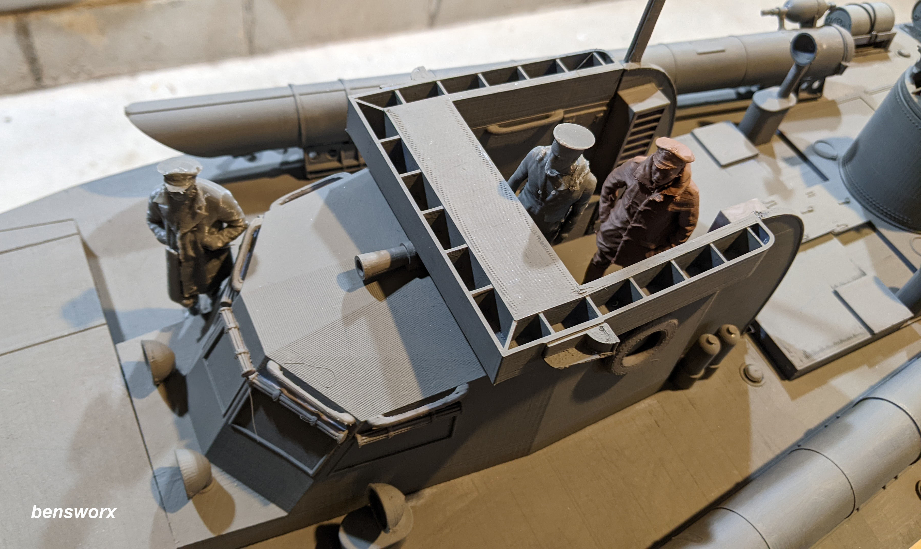 1 20 Vosper MTB RC Model Boat 3D print model_4