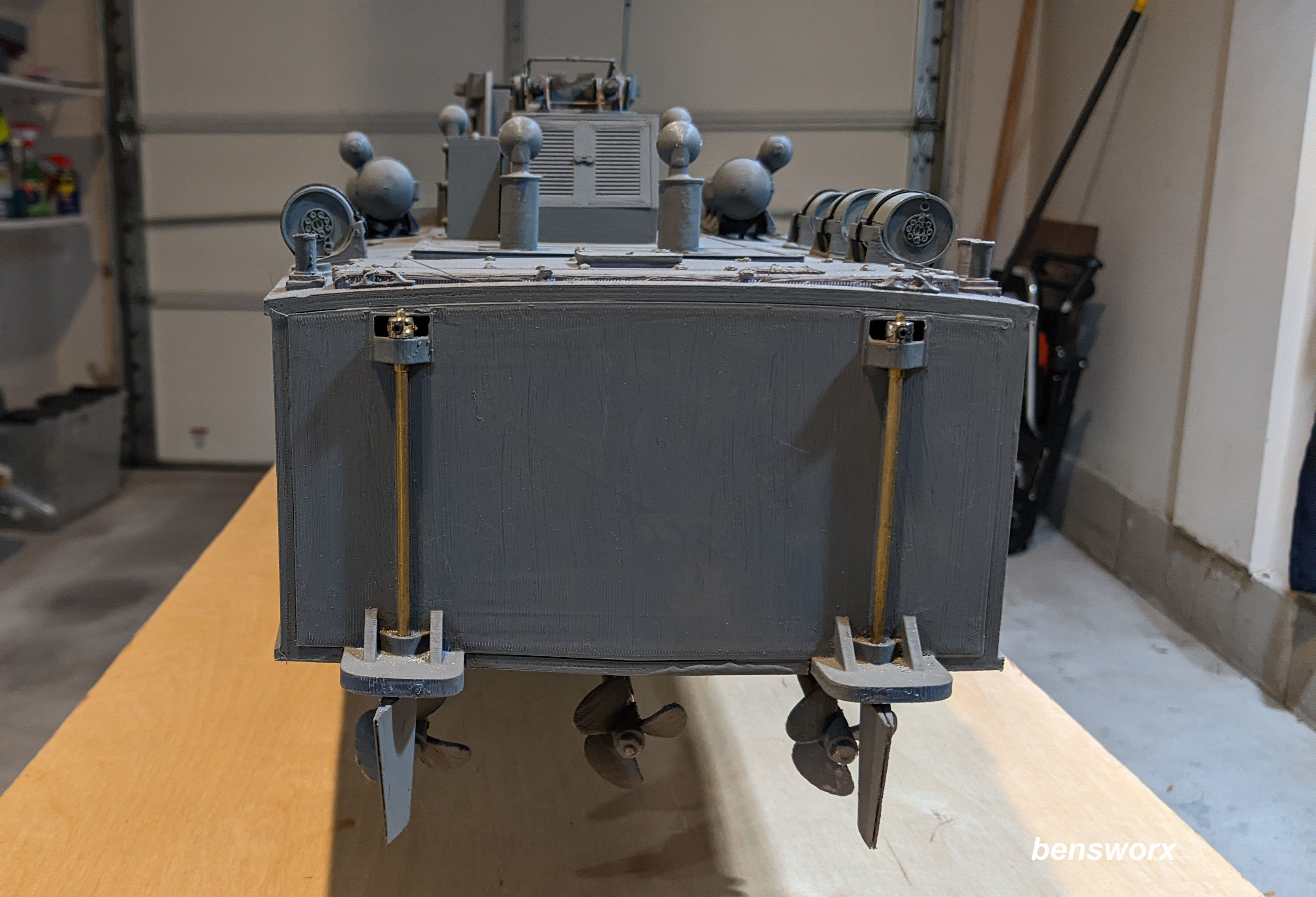 1 20 Vosper MTB RC Model Boat 3D print model_6