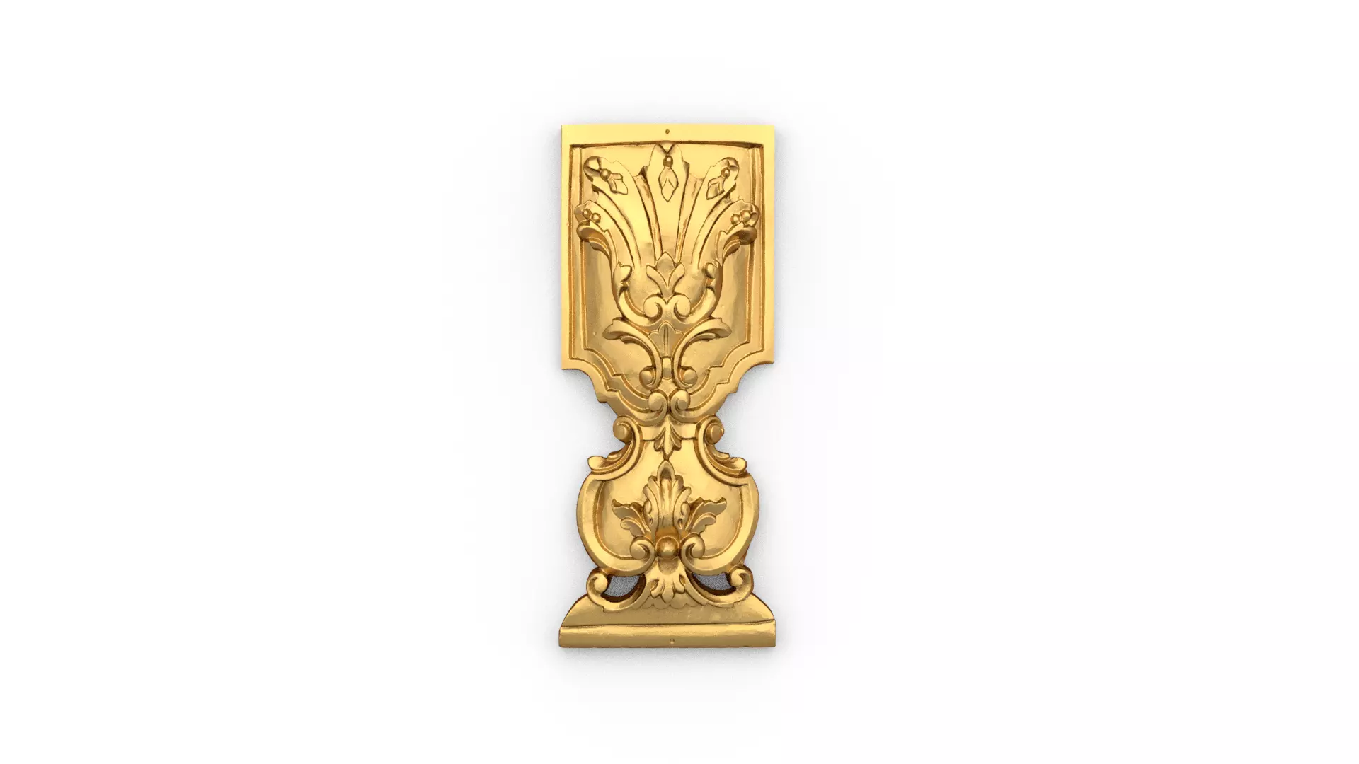 Classic carved decor ornament 479 3D print model_0
