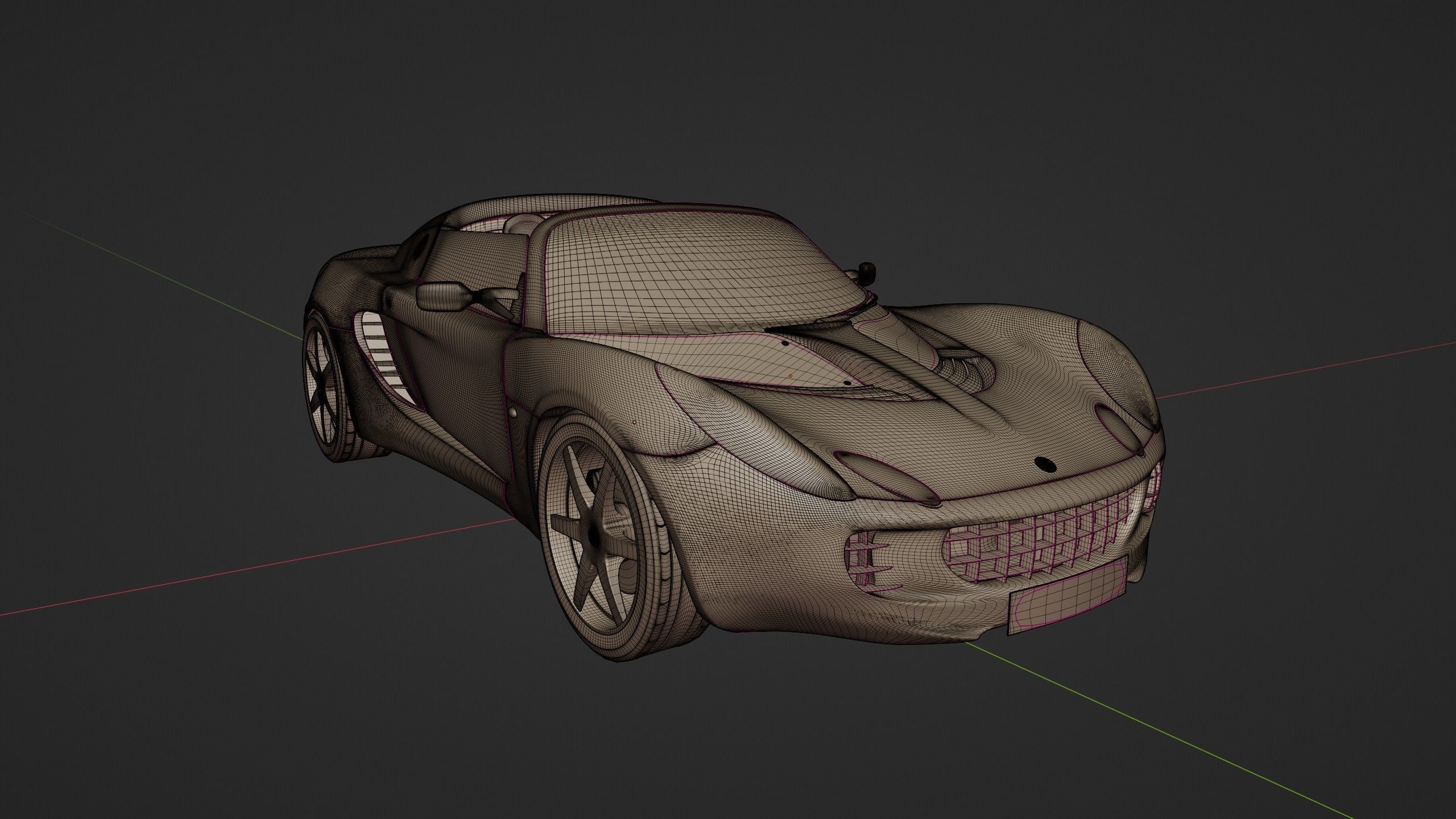 Lotus Elise S2 2002 3D model_16