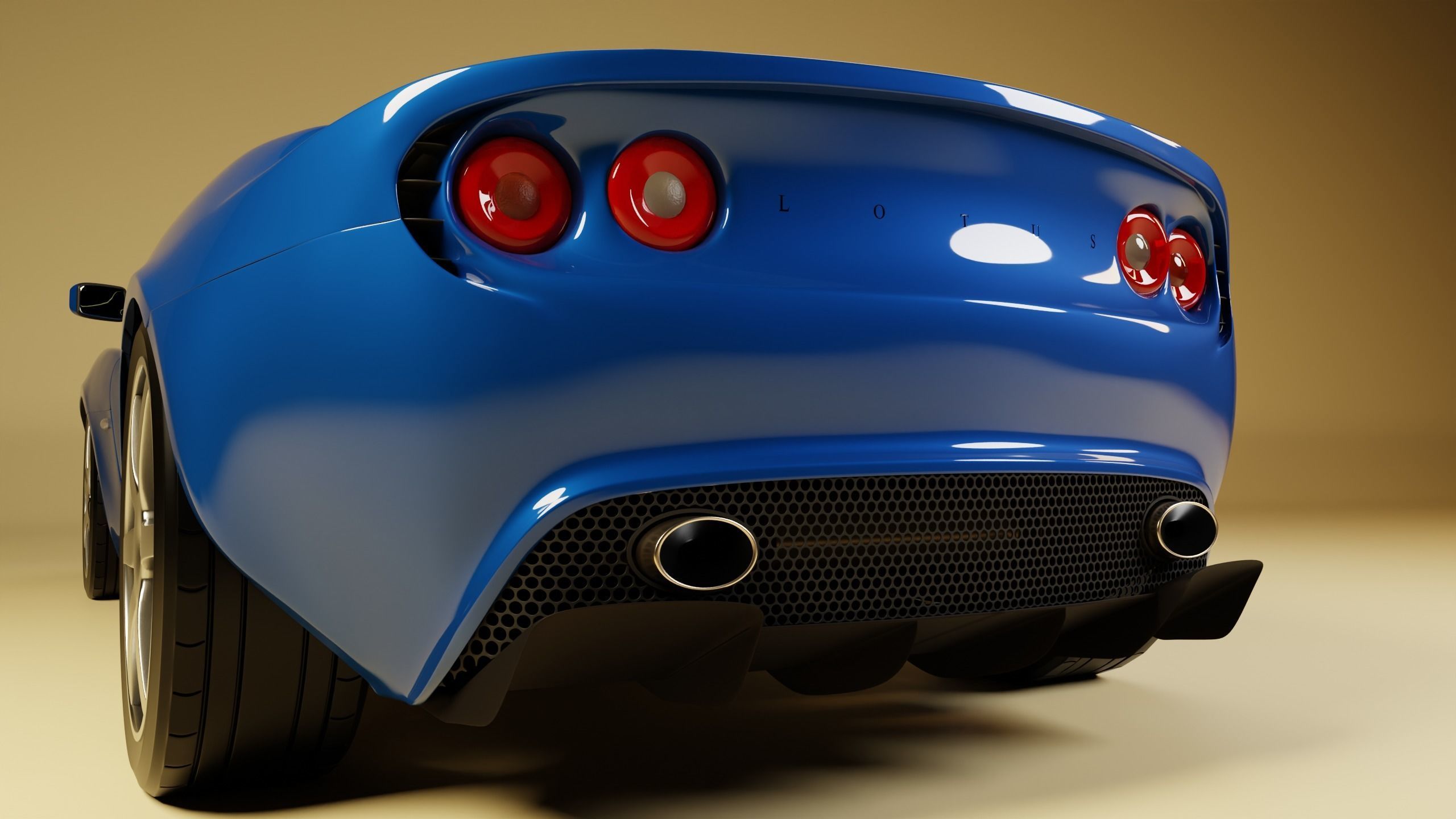 Lotus Elise S2 2002 3D model_2