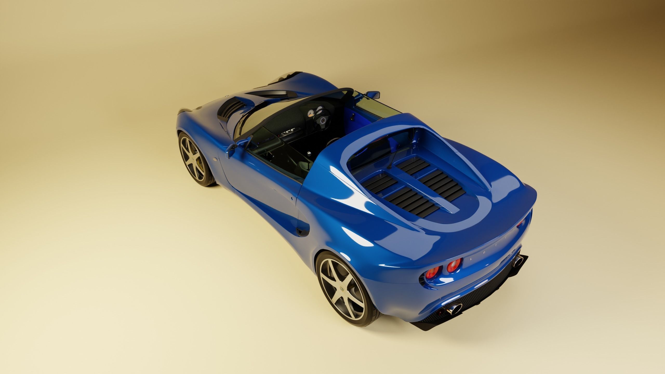 Lotus Elise S2 2002 3D model_7