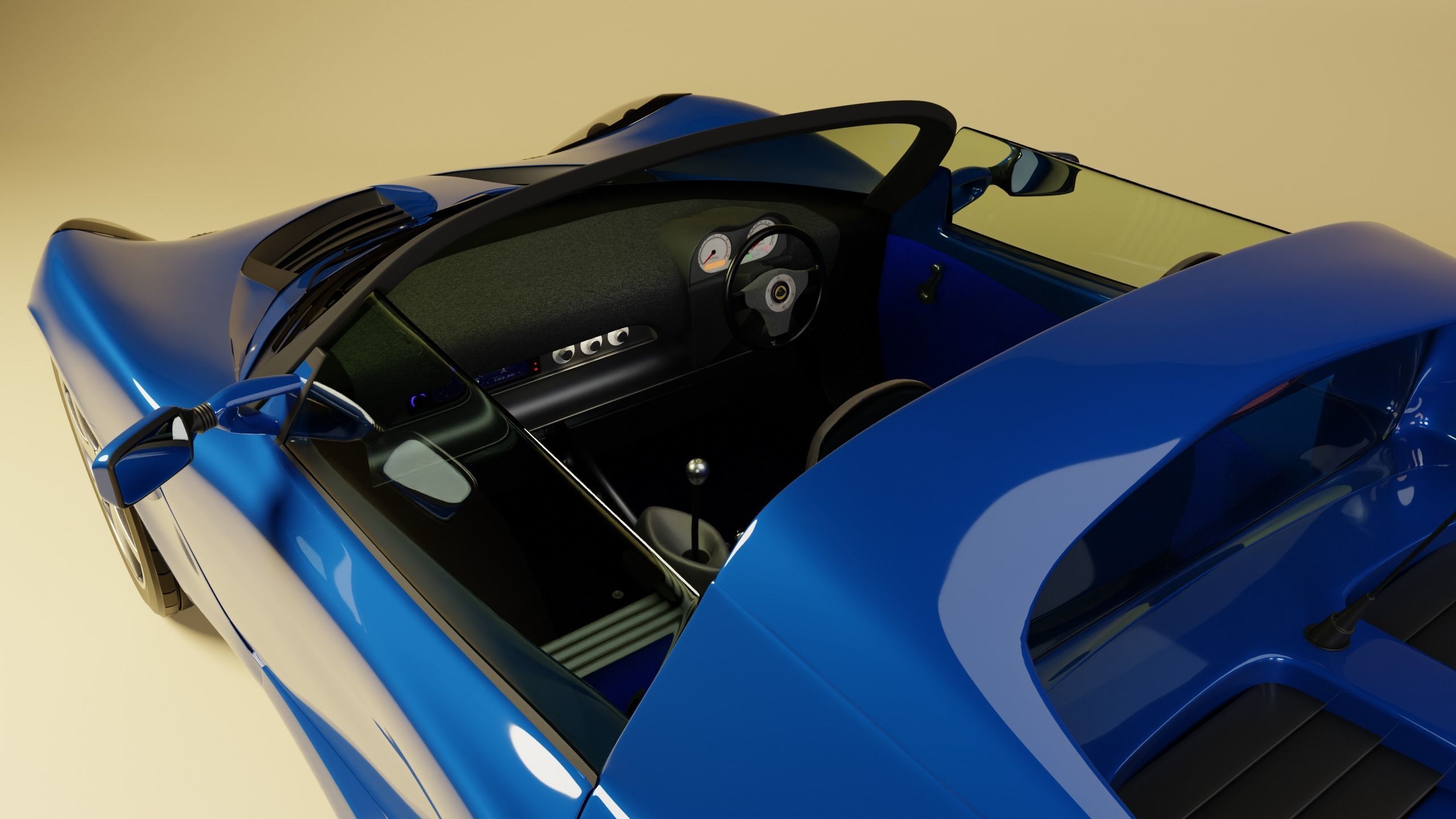 Lotus Elise S2 2002 3D model_11