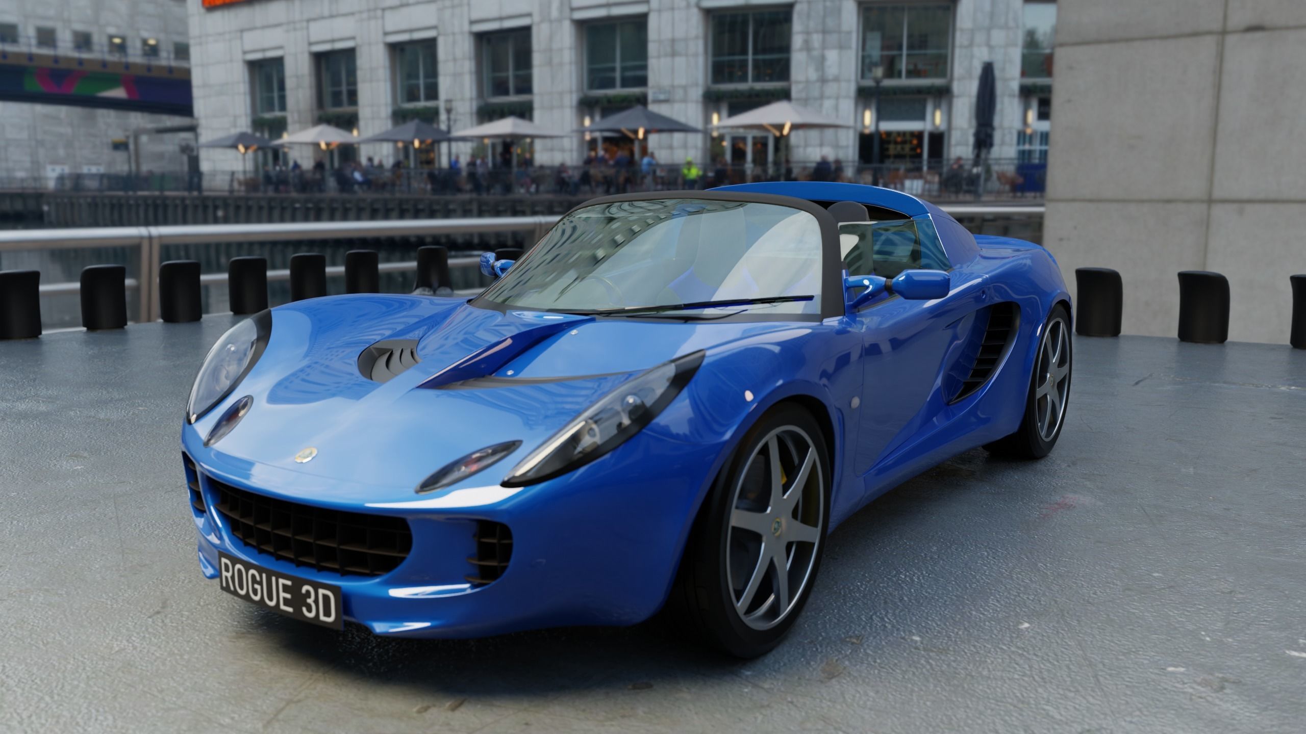 Lotus Elise S2 2002 3D model_5