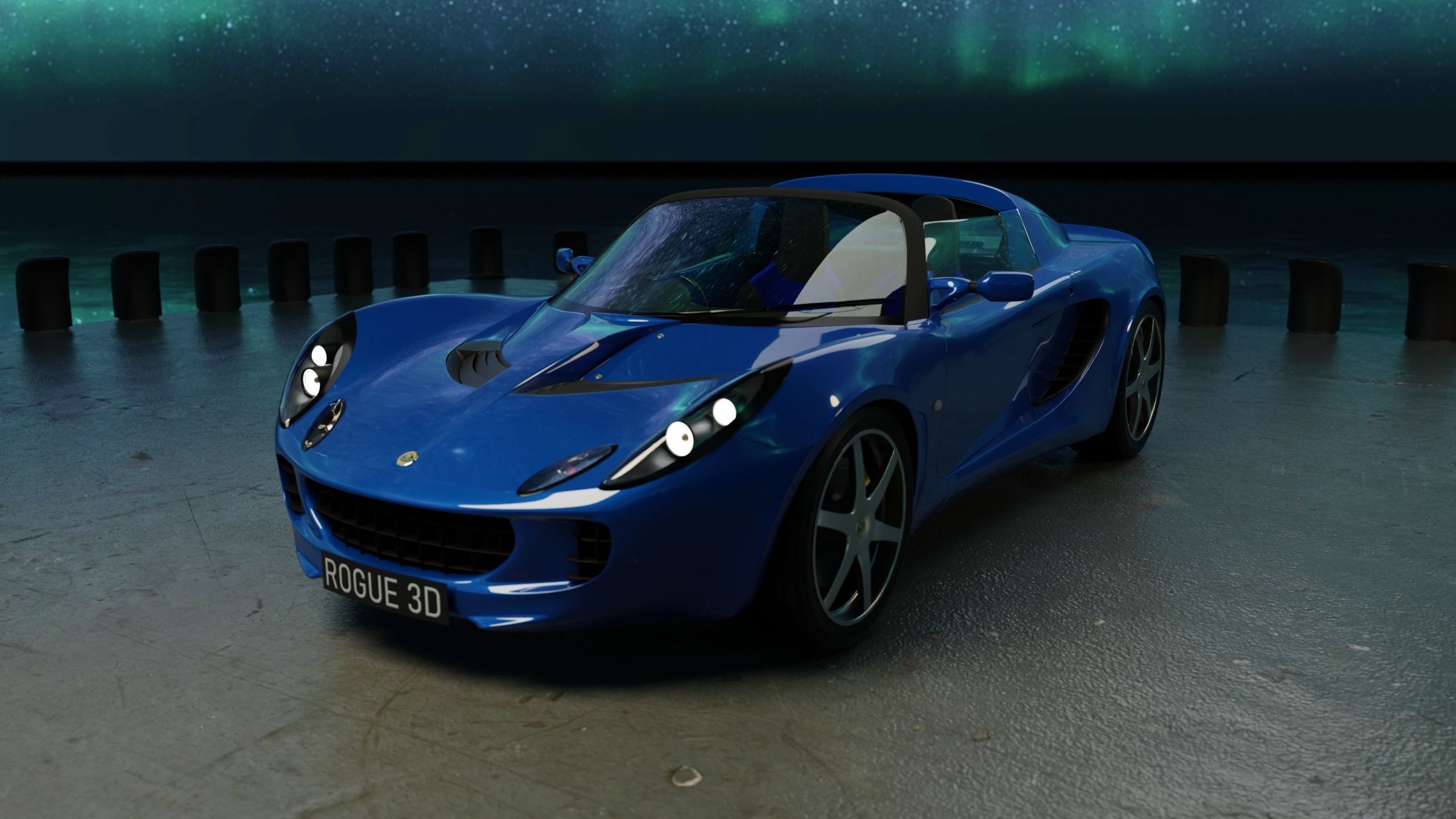 Lotus Elise S2 2002 3D model_6