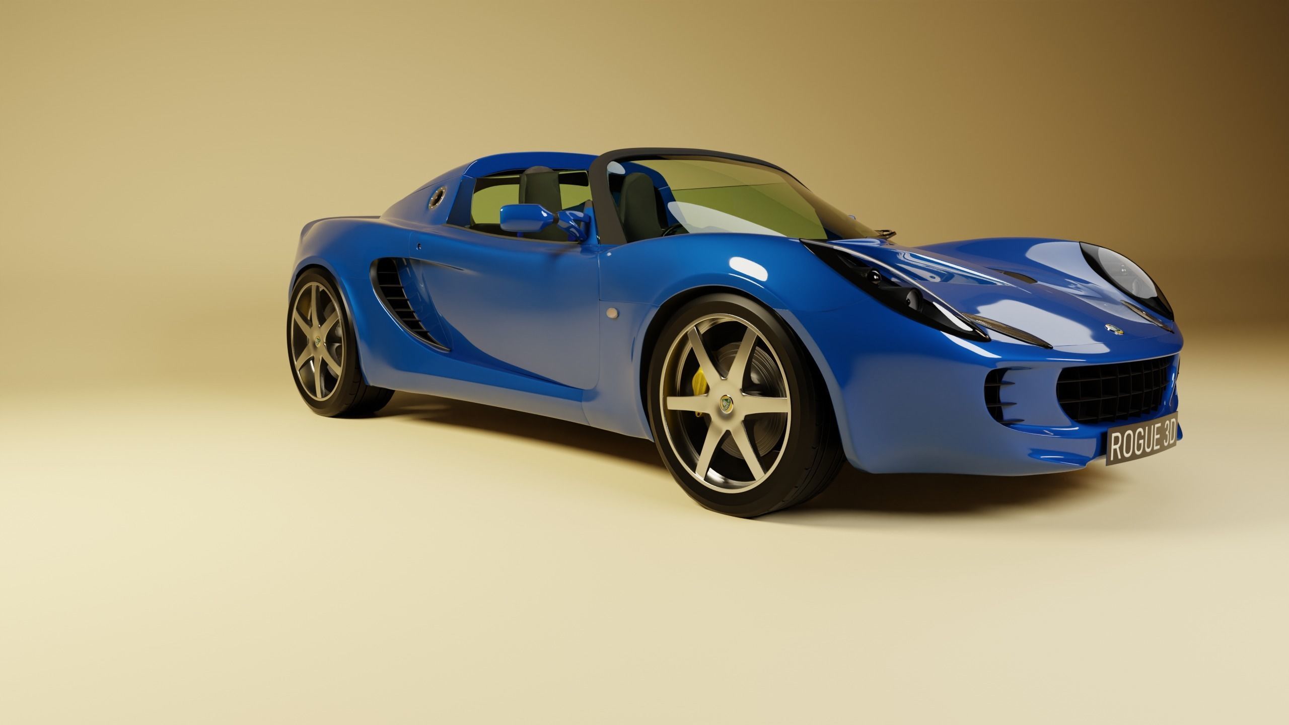 Lotus Elise S2 2002 3D model_8