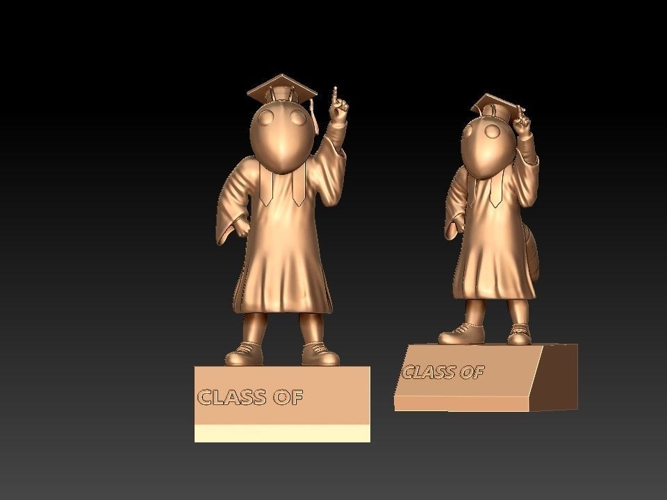 GRADUATION MASCOT GEORGIA TECH UNIVERSITY - 3D PRINT 3D print model_2