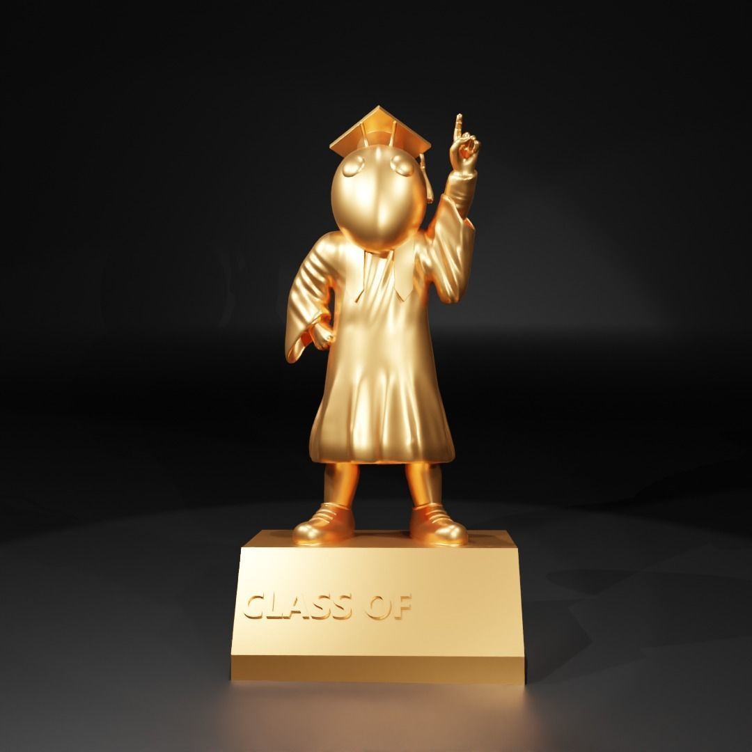 GRADUATION MASCOT GEORGIA TECH UNIVERSITY - 3D PRINT 3D print model_3