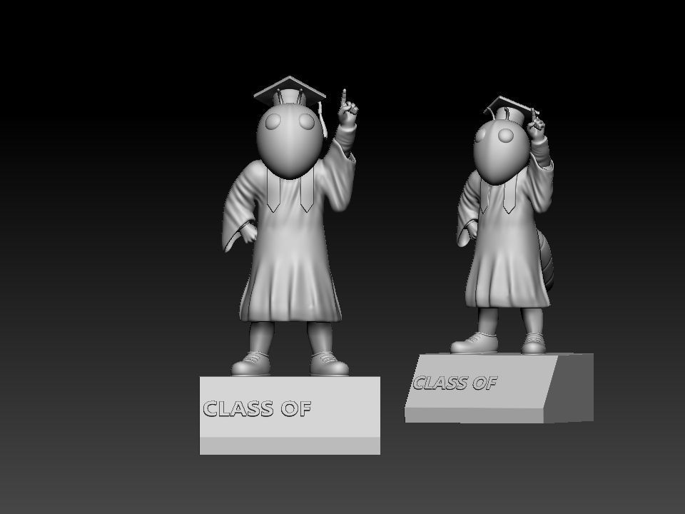 GRADUATION MASCOT GEORGIA TECH UNIVERSITY - 3D PRINT 3D print model_4