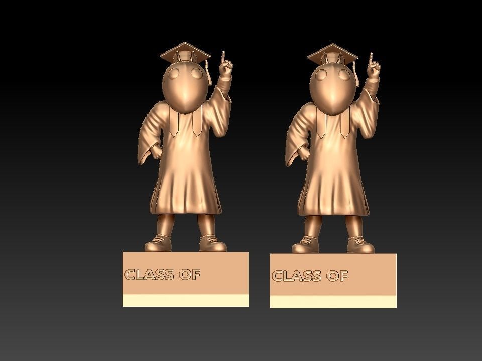 GRADUATION MASCOT GEORGIA TECH UNIVERSITY - 3D PRINT 3D print model_1