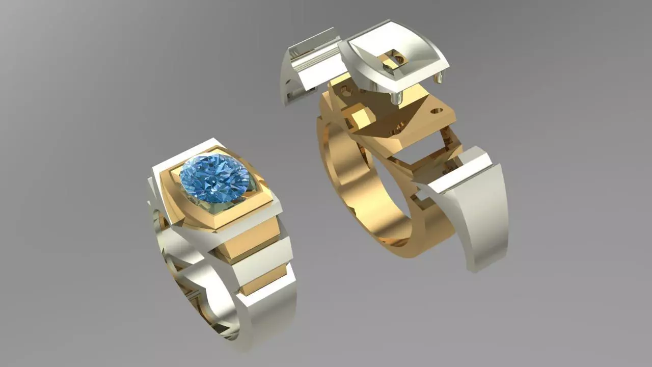 semirolex theme ring 3D print model