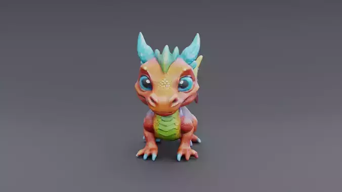 Amber Baby Dragon 1