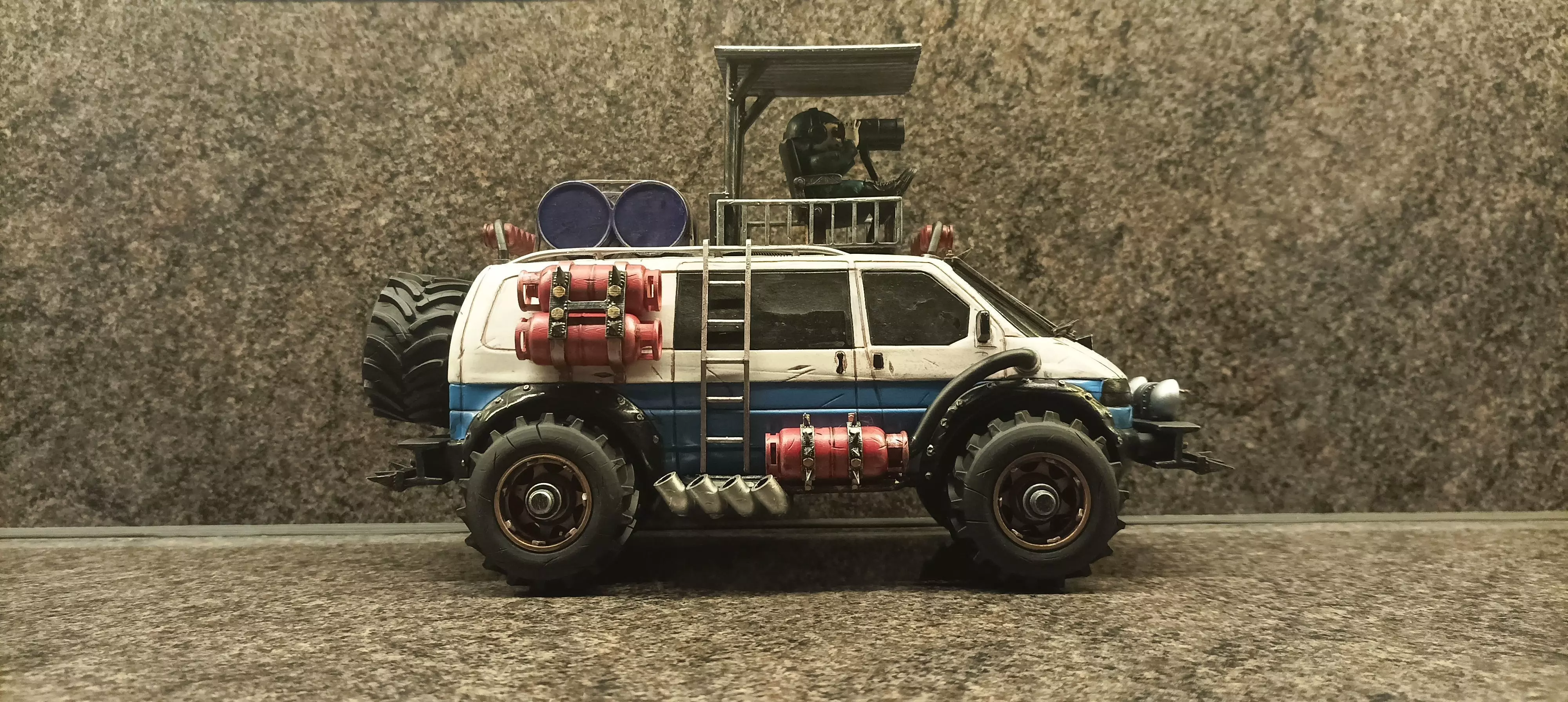 Road Rage RR-008 Mad max style 3D printable series models Free 3D print model