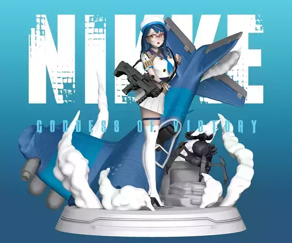 Neon Nikke - 3D Print Model