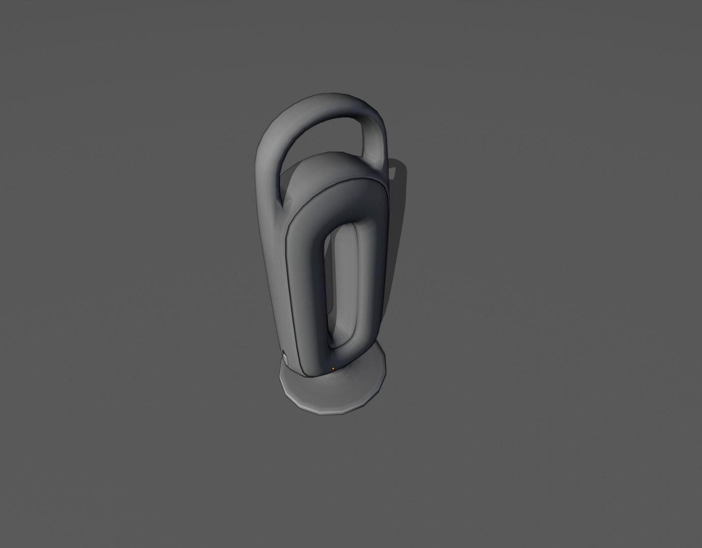 Lamp design Low-poly 3D model_2