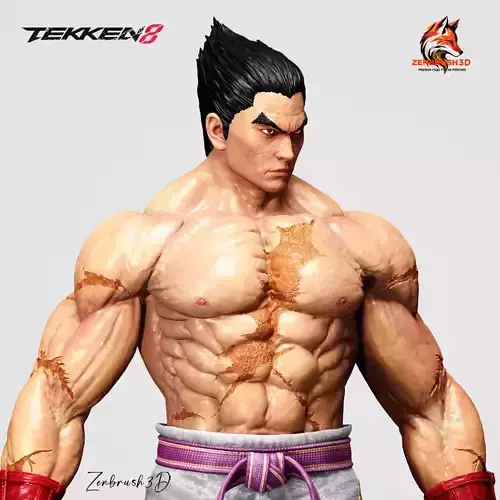 KAZUYA MISHIMA - TEKKEN 8 3D PRINTING