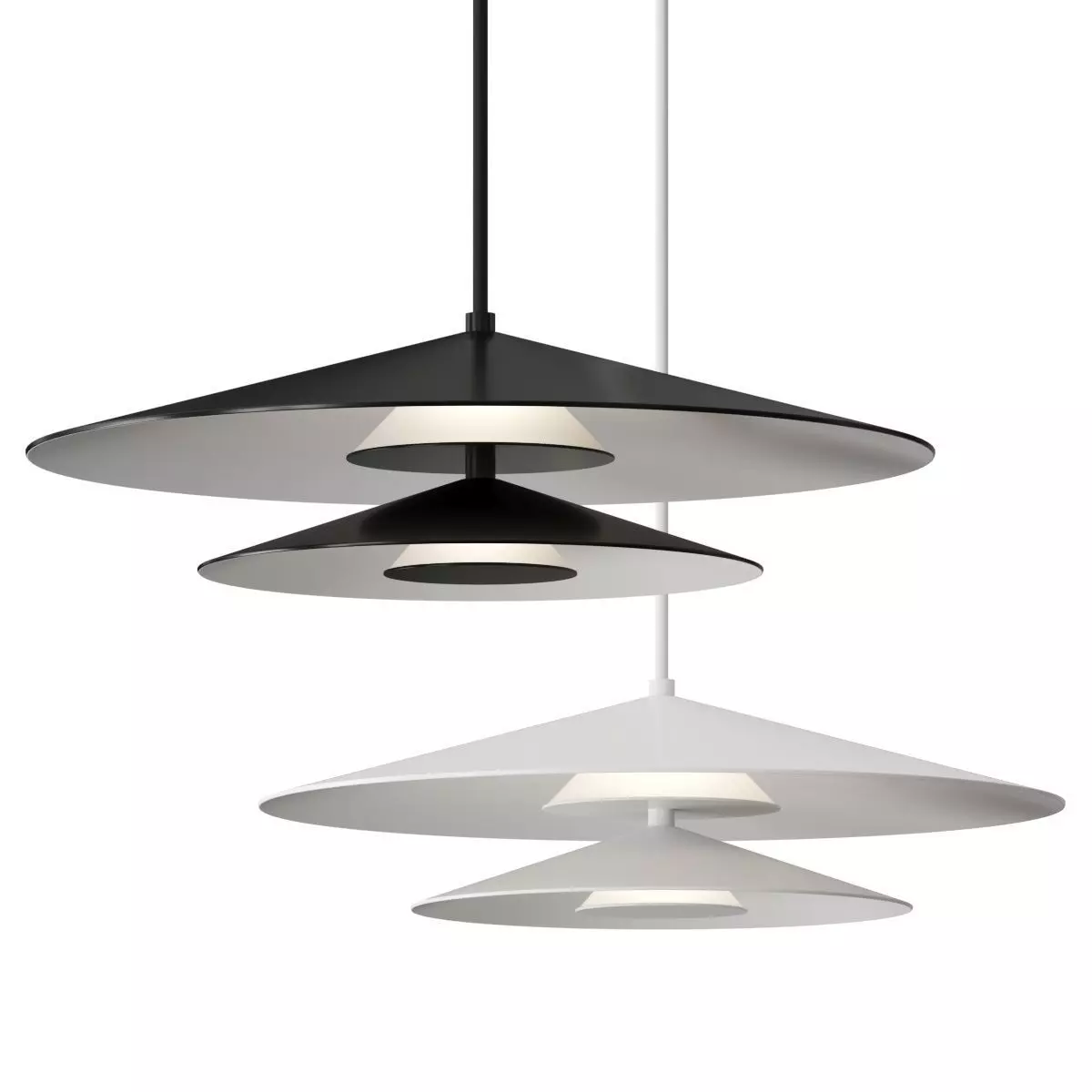 Kuzco Lighting Cruz Light LED Pendant Lamp 3D model_0