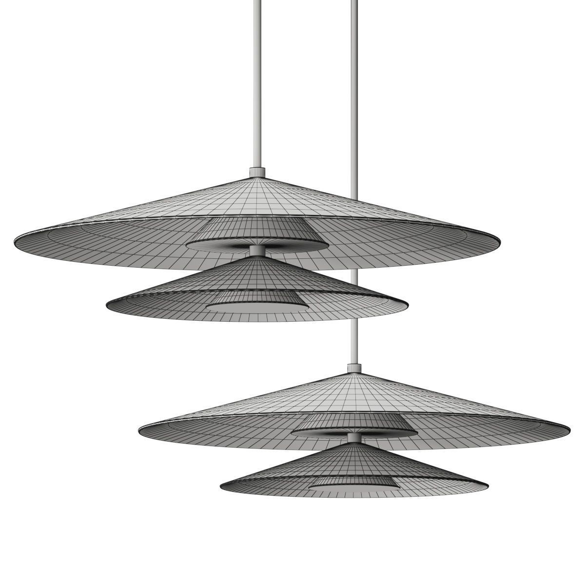 Kuzco Lighting Cruz Light LED Pendant Lamp 3D model_1