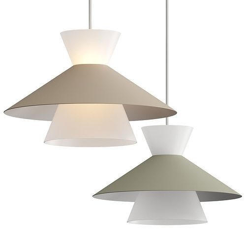 west elm Billy Cotton Bennett Pendant Lamp 3D model