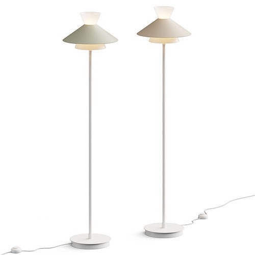 west elm Billy Cotton Bennett Floor Lamp 3D model