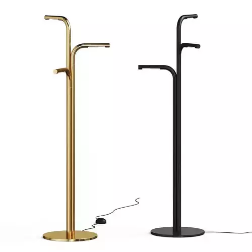 CB2 Viewpoint Articulating Task Floor Lamp 3D model