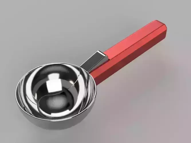 Ice Cream Scoop 3D print model