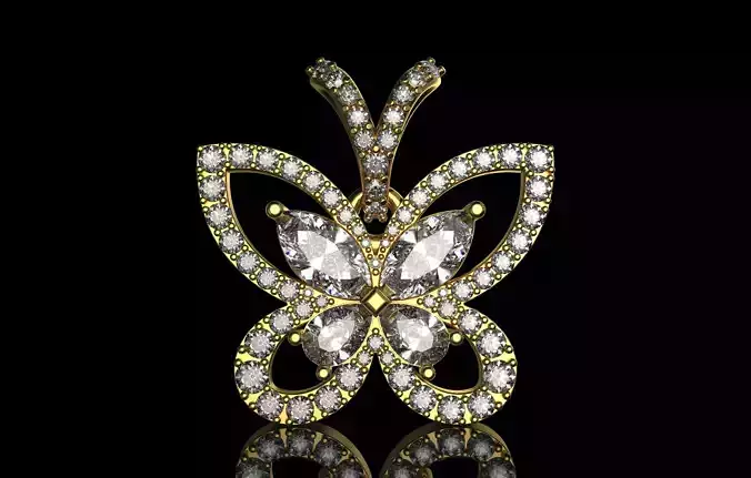 Butterfly Pendant Number 53