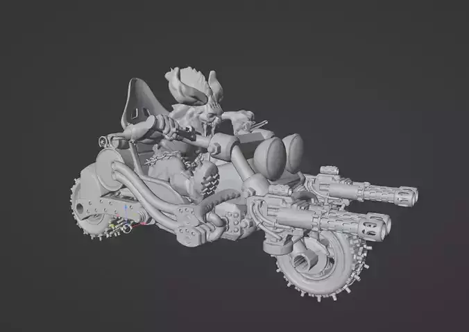 Road Rage RR-002 Mad Max style 3D printable models