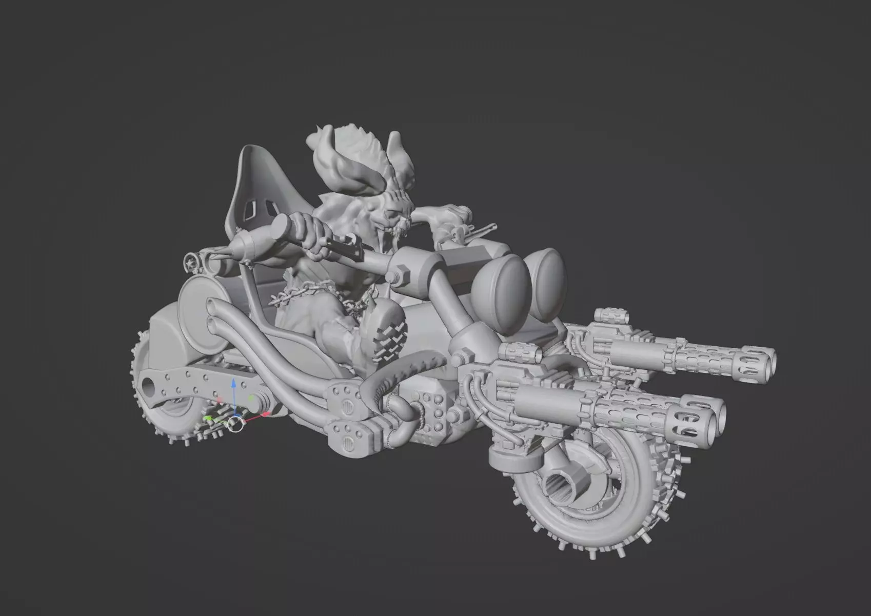 Road Rage RR-002 Mad Max style 3D printable models 3D print model