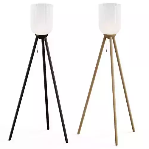 ALLMODERN Lapka Wood Floor Lamp