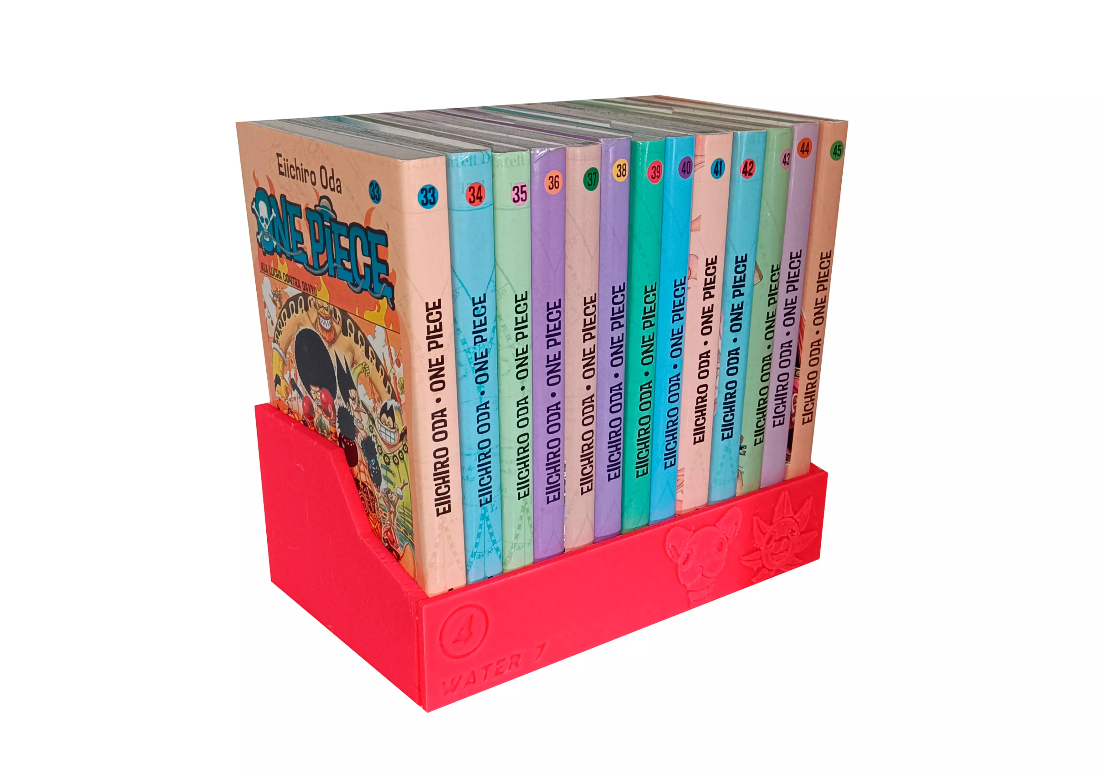 One Piece Manga Organizer 04 Water 7 Saga 3D print model_0