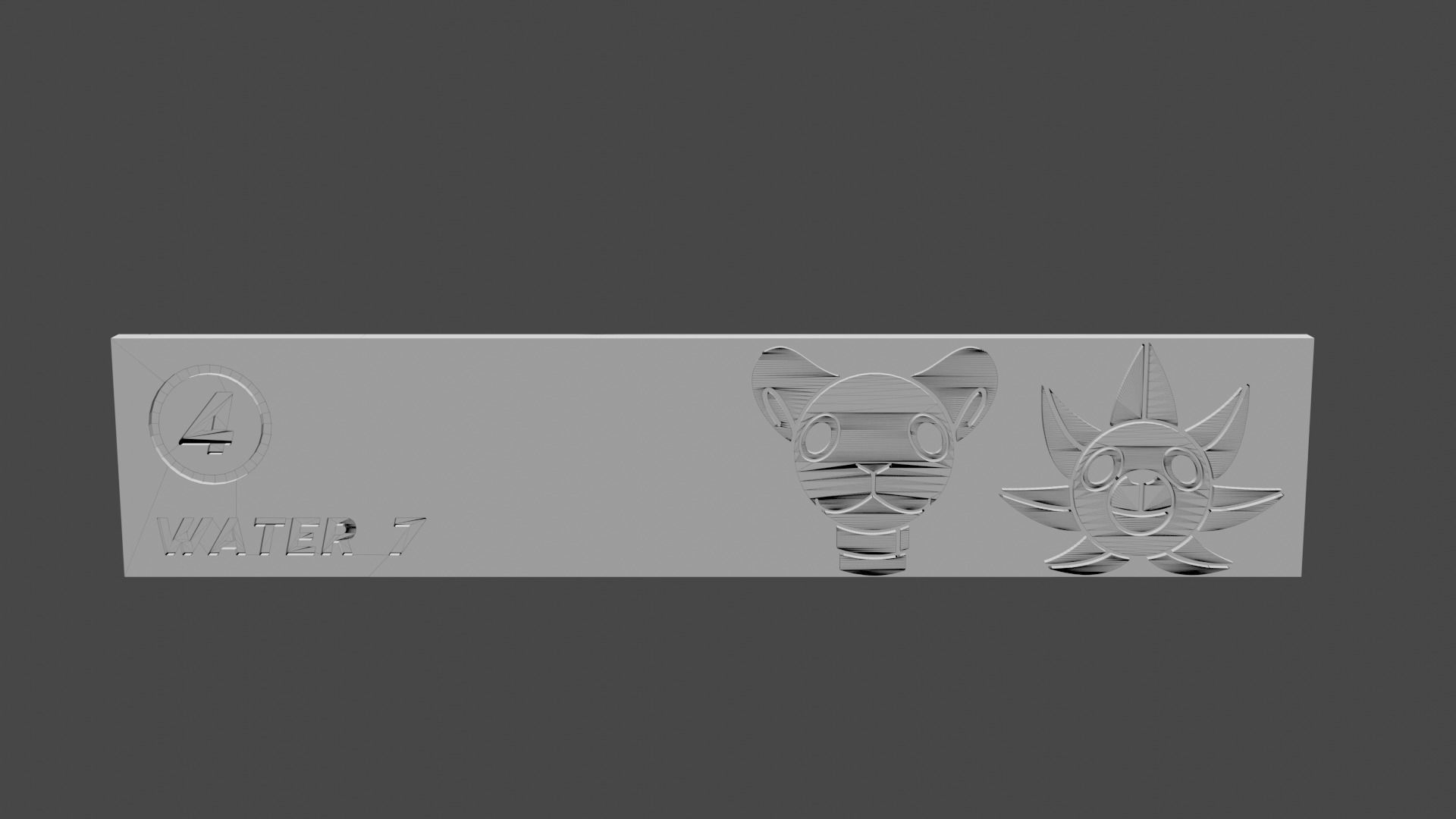 One Piece Manga Organizer 04 Water 7 Saga 3D print model_10