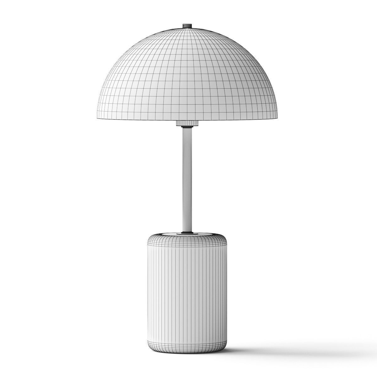 Urban Mood Macaron Scandinavian Table Lamp 3D model_1