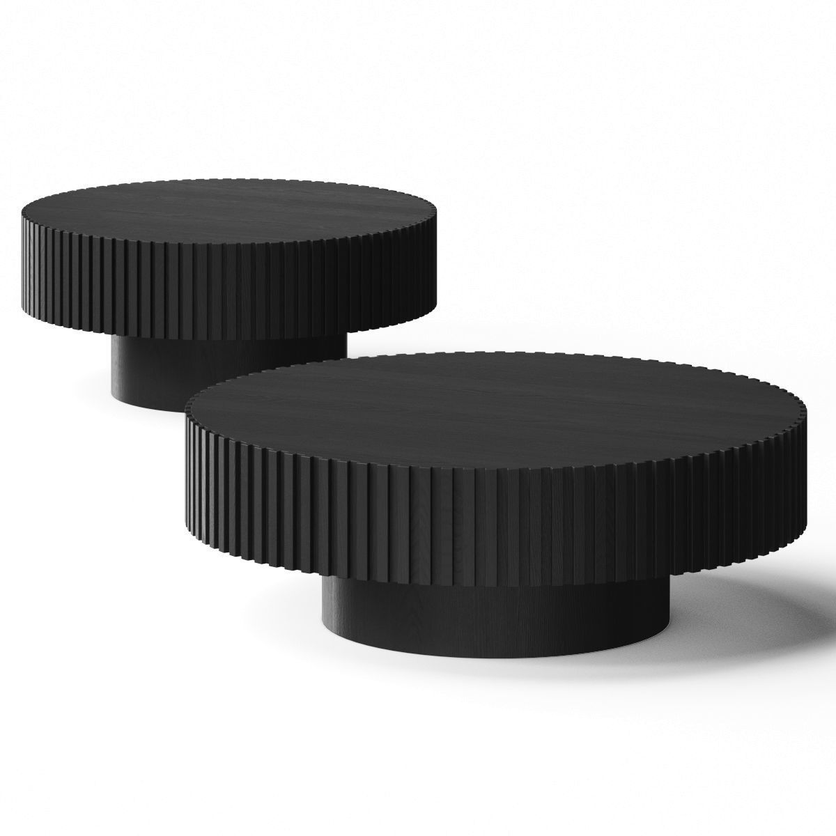 Ansel Single Coffee Table by Ivy Bronx Coffee Table  3D model_2