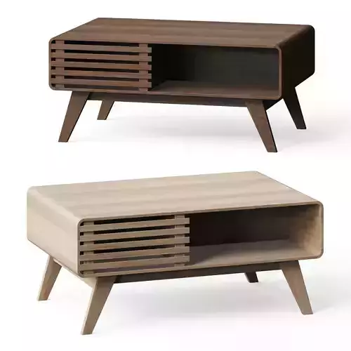 Lorccan Coffee Table with Storage by Corrigan Studio