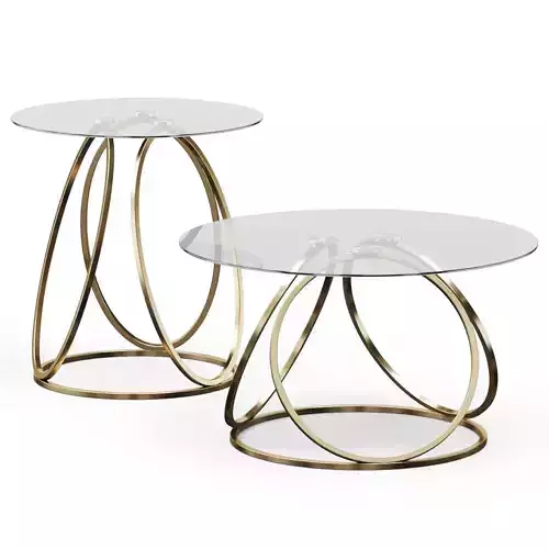 Paloalto Exilda Glass Frame Coffee Table by Willa Arlo Interiors
