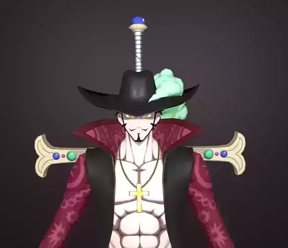 mihawk 3D model