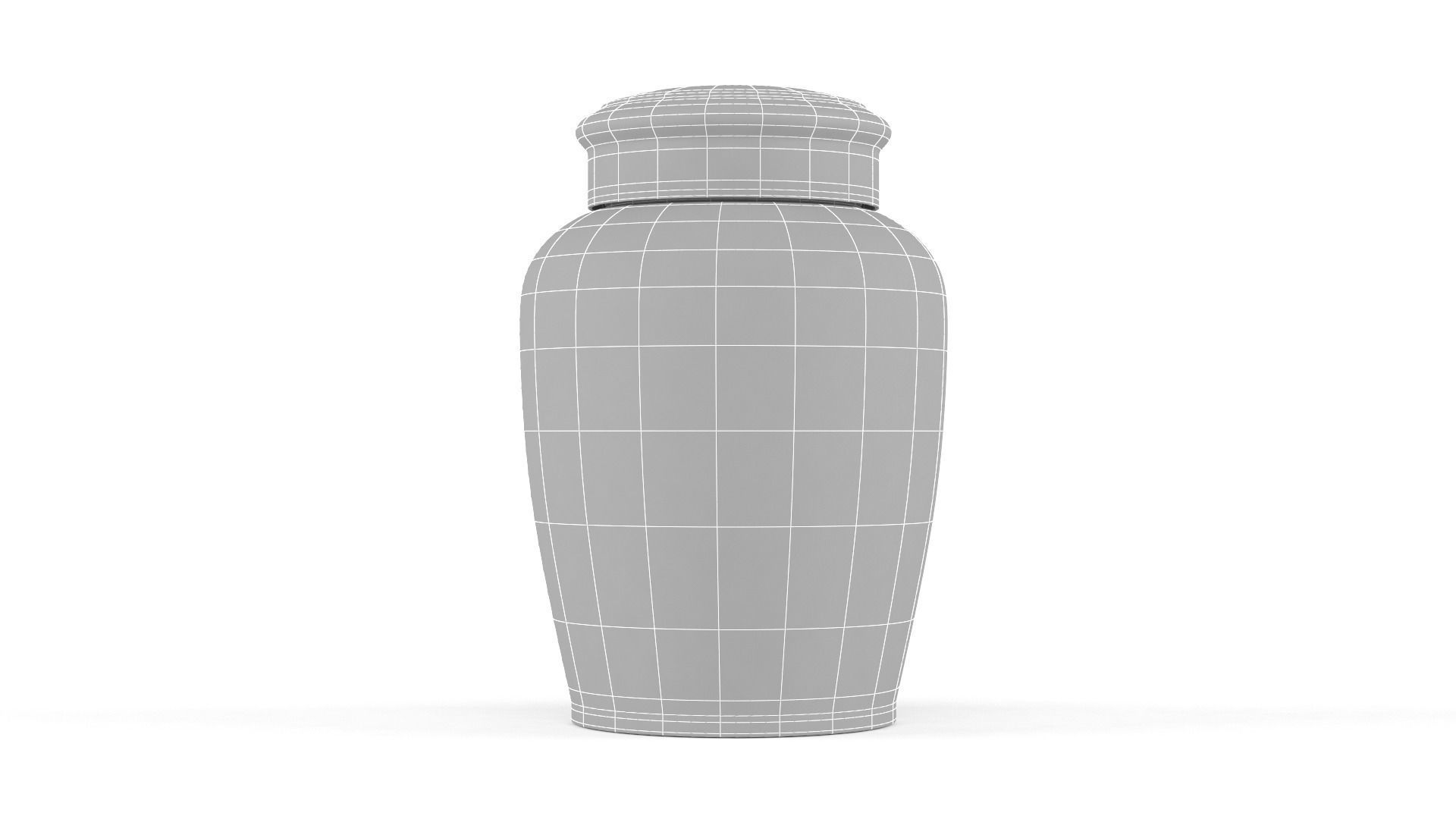 Decorative Urn 3D model_8