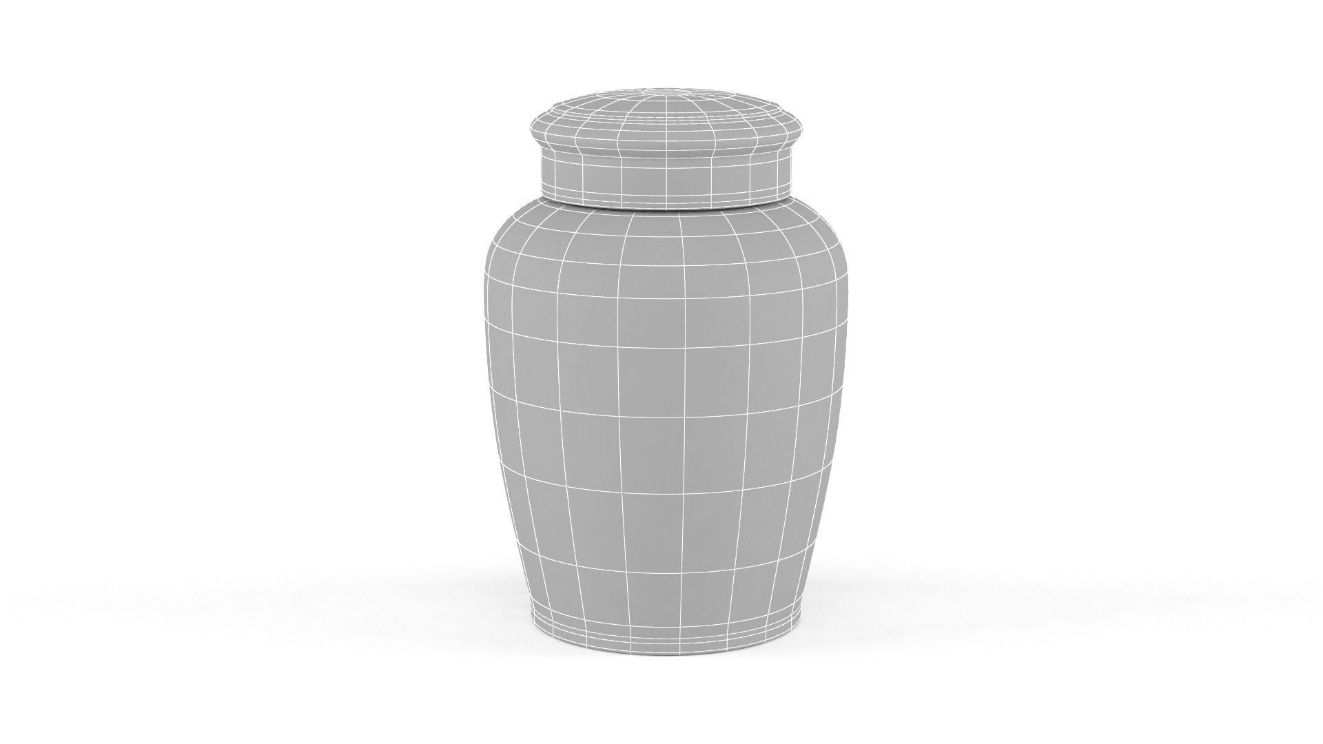 Decorative Urn 3D model_9