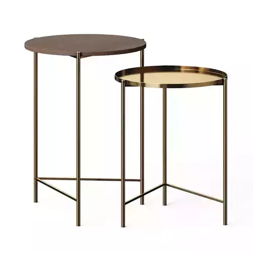 Wayfair Gwynn Tray Top 3 Legs Nesting Tables by Wade Logan