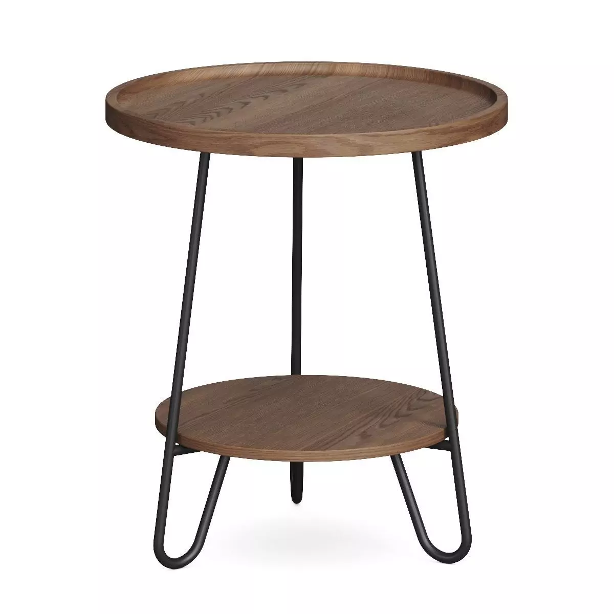 Wayfair Round Side Table End Table by LITTLE TREE FURNITURE 3D model