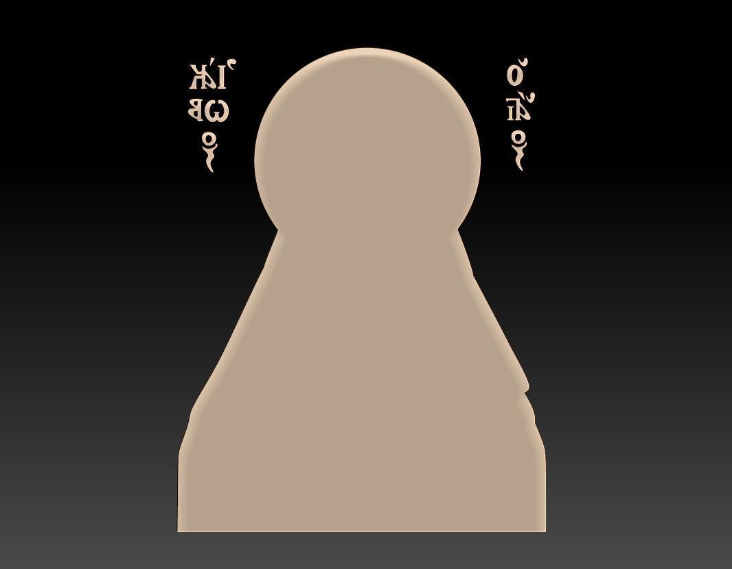 Saint Iakovos Tsalikis 3D print model_6