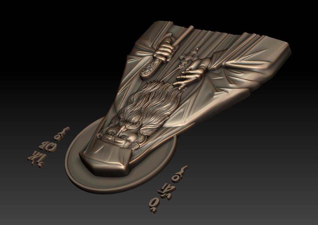 Saint Iakovos Tsalikis 3D print model_8