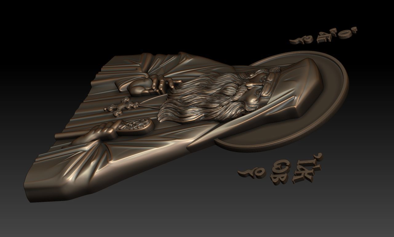 Saint Iakovos Tsalikis 3D print model_4