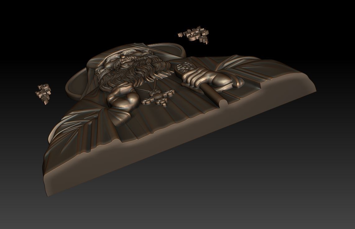 Saint Iakovos Tsalikis 3D print model_2