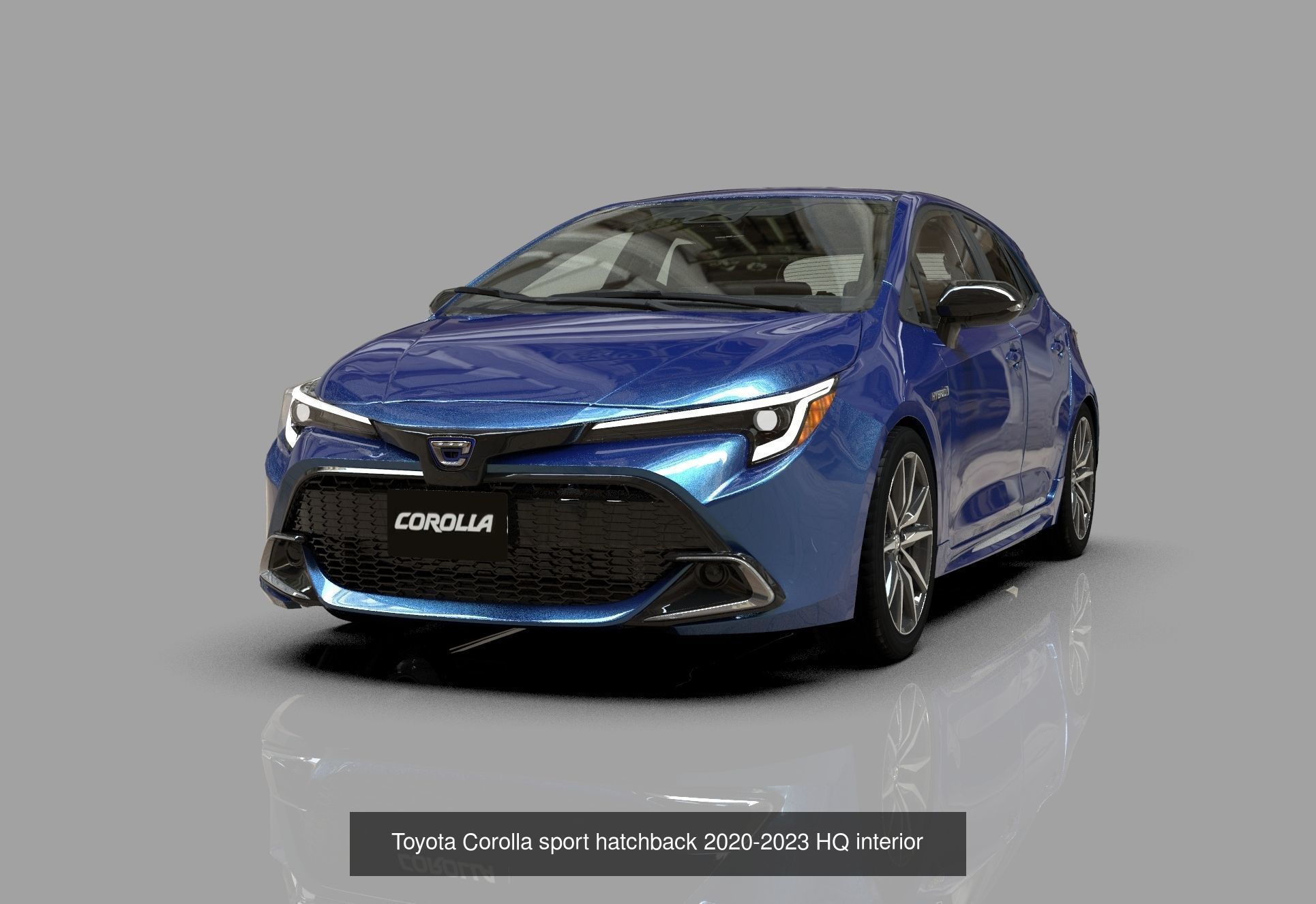 Toyota Corolla 12 gen and GR  3D Model Collection_2