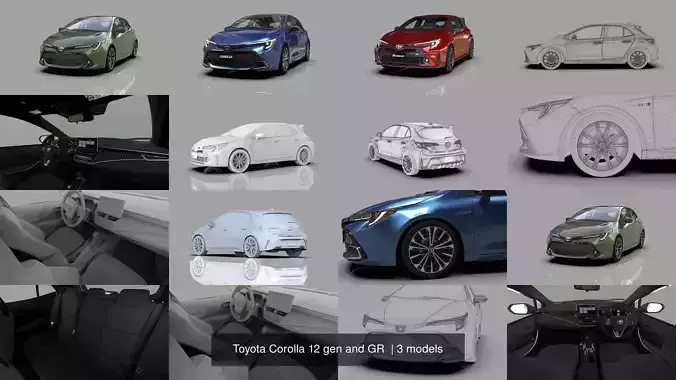 Toyota Corolla 12 gen and GR 