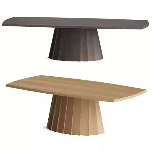 De La Espada Orion Dining Table Timber Base