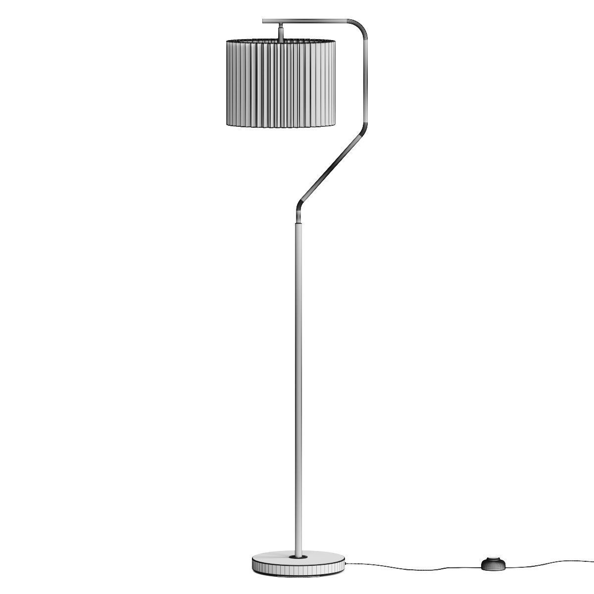 ALLMODERN Bedivere 60 Floor Lamp 3D model_2