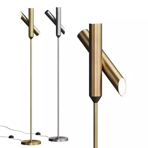 ALLMODERN Jivana 68 LED Floor Lamp 3D model